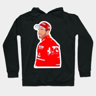 Sebastian Vettel for Ferrari 70 years of Ferrari Hoodie